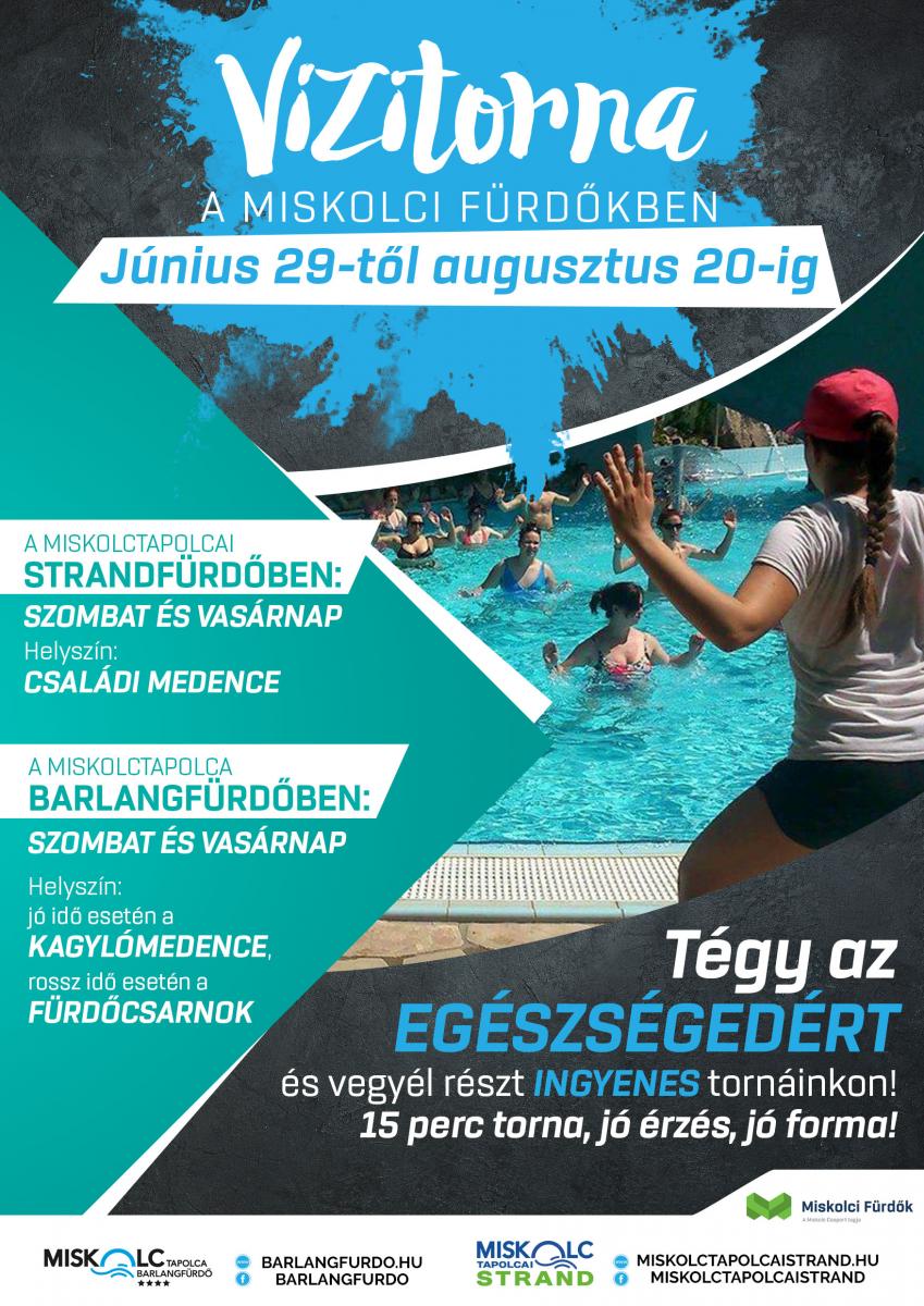 Vízitorna a miskolci fürdőkben