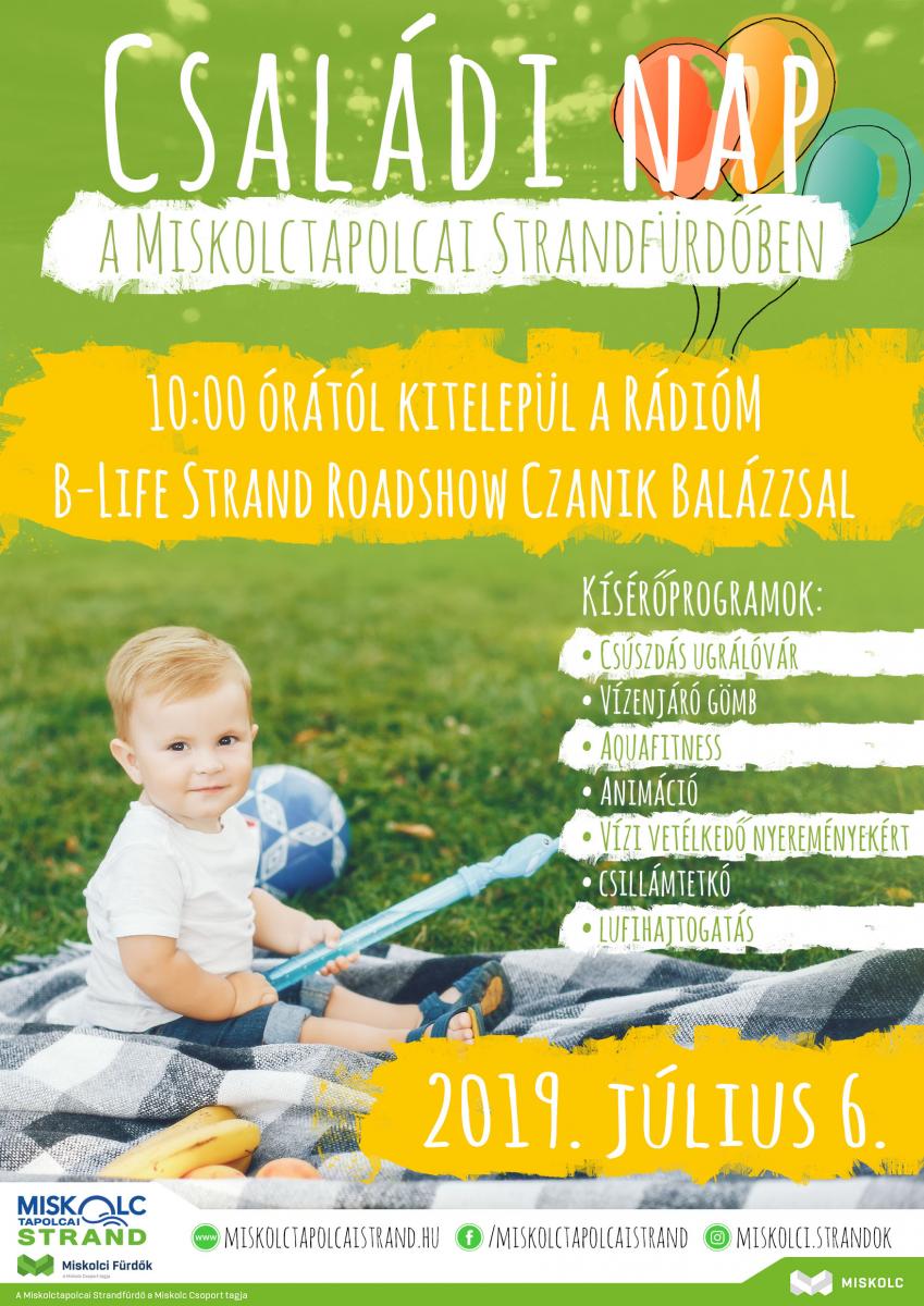 Családi sportnap a Miskolctapolcai Strandfürdőben